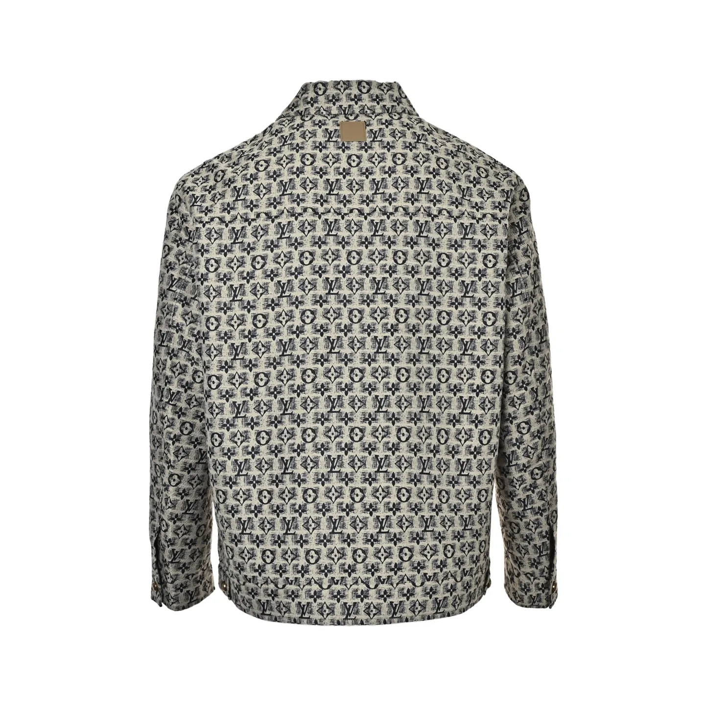 Louis Vuitton/Louis Vuitton all-over embroidered old flower lapel jacket